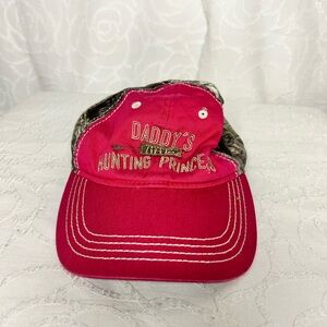 BASS PRO SHOPS Daddy’s Little Hunting Princess Pink Camouflage Cap Toddler Size.